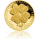 Česká mincovna Zlatý dukát Čtyřlístek pro štěstí 3,49 g – Zboží Mobilmania