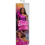 Barbie Modelka lesklé šaty s volánkem HRH22 – Zboží Dáma