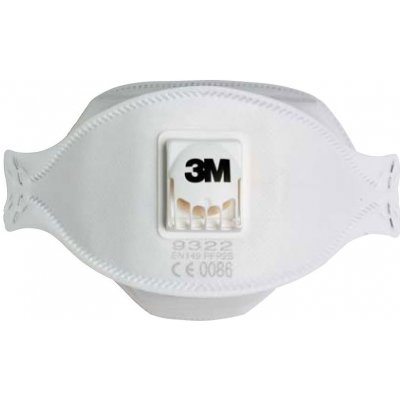 3M 9322+ Aura FFP2 s ventilkem – Zboží Dáma