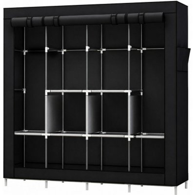 RealG RC-K-2601 175 x 45 x 170 cm černá – Zboží Dáma
