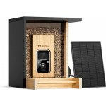 Birdfy Smart krmítko pro venkovní ptactvo Bamboo Solar Lite s kamerou a solárním panelem 27,9 x 27,9 x 30,5 cm – Sleviste.cz