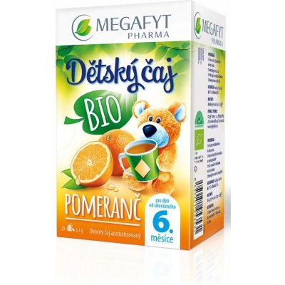 Megafyt Dětský čaj Pomeranč BIO 20 x 2g – Zboží Dáma