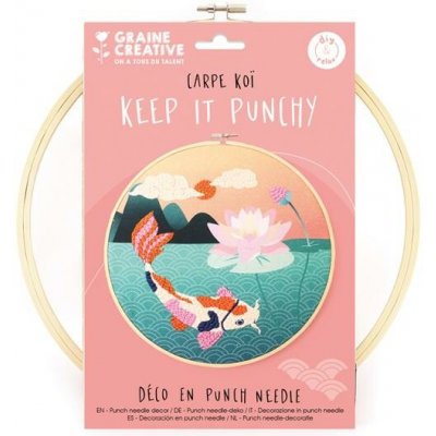 GRAINE CREATIVE Sada punch needle Ryba – Hledejceny.cz