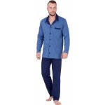 M-Max Norbert 670 pyžamo dlouhé modrá – Zboží Mobilmania