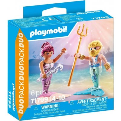 Playmobil 71799 DuoPack Mořská panna a Triton – Hledejceny.cz