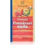 SONNENTOR Ovocná poznávací sada Pomerančový čaj 2 ks + Ovocný sen 2 ks + Ovocný čaj dobré nálady 2 ks + Šípek ibišek 2 ks + Brusinkový požitek 2 ks + Rakytníkový požitek 2 ks + Ovoce na žížu 2 ks + – Zboží Mobilmania