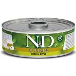 N&D Cat Prime Adult Boar & Apple 70 g – Zboží Mobilmania