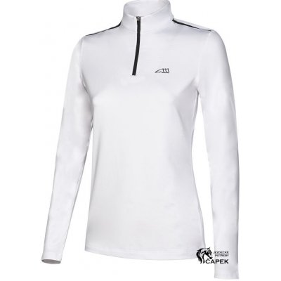 Equiline Závodní triko CAMILC LONG Bílá – Hledejceny.cz