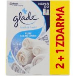 Glade by Brise One Touch Vůně čistoty, náhradní náplň do osvěžovače vzduchu 3 x 10 ml – Sleviste.cz