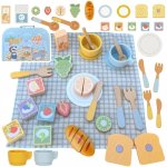 TookyToy Dřevěný piknikový set – Zboží Mobilmania