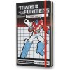 Poznámkový blok Moleskine Zápisník Transformers tvrdé desky L, linkovaný, Optimus linkovaný A5 120 listů