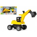 Lena Bagr žlutočerný Giga Trucks plast 70 cm – Sleviste.cz
