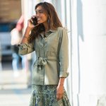 Blancheporte saharské sako s dlouhými rukávy khaki – Zboží Mobilmania