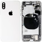 Kryt Apple iPhone XS Zadní Housing stříbrný – Zboží Mobilmania
