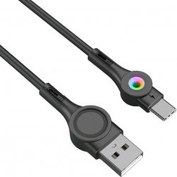 Foneng X59 typ-C USB s LED světlem
