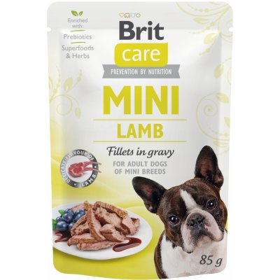 Brit Care Mini Lamb fillets in gravy 85 g – Zbozi.Blesk.cz