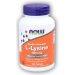 Now Foods L-Lysin Double Strength 1000 mg 100 tablet – Hledejceny.cz