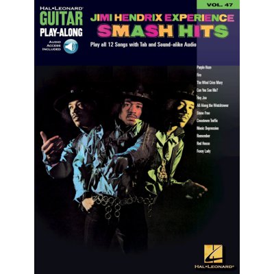 Guitar Play Along 47 JIMI HENDRIX EXPERIENCE SMASH HITS + CD – Hledejceny.cz