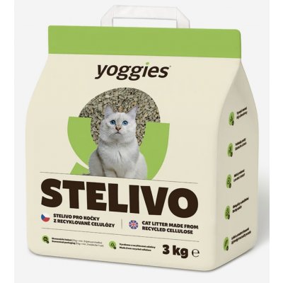 Yoggies Ekologické stelivo 3 kg – Zboží Mobilmania