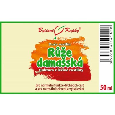 Bylinné kapky Duše rostlin Růže damašská tinktura 50 ml – Hledejceny.cz