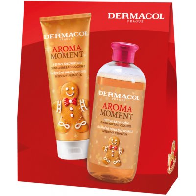 Dermacol Aroma Moment Gingerbread Cookies pěna do koupele 500 ml + sprchový gel 250 ml – Zboží Dáma