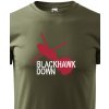 Pánské Tričko army tričko black Hawk Down military 69