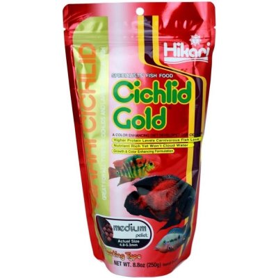 Hikari Cichlid Gold Medium 250 g – Zboží Mobilmania