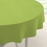 Biante Teflonový kulatý ubrus Paris TF-003 Hráškově zelený Ø 60 cm – Hledejceny.cz