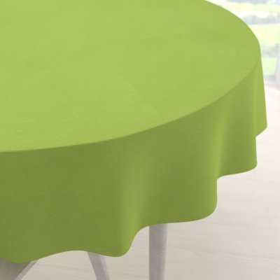 Biante Teflonový kulatý ubrus Paris TF-003 Hráškově zelený Ø 60 cm – Hledejceny.cz