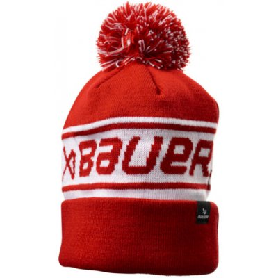 Bauer Team Ribbed Pom Red – Hledejceny.cz