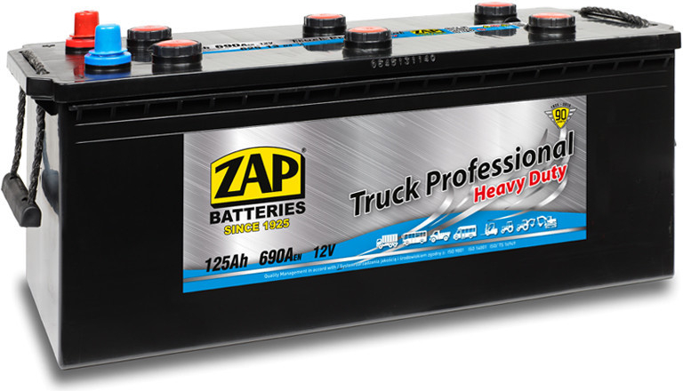 ZAP Truck Professional HD 12V 125Ah 690A 62513