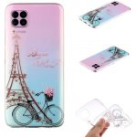 Print gelový obal na mobil Huawei P40 Lite - Eiffelova věž a kolo – Zboží Živě
