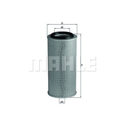 MAHLE ORIGINAL Vzduchový filtr LX236 – Hledejceny.cz