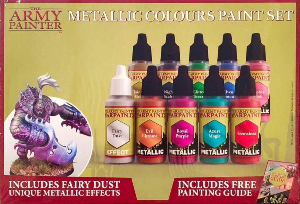 Army Painter: Metallic Colours Paint Set