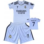 Numberoplus Premium dětský fotbalový dres Komplet Real Madrid White Cristiano Ronaldo CR7 Fly Better – Zboží Dáma