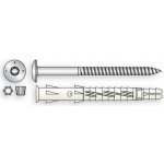 hmoždinka 10x200 zápustná hlava, multifunkční, vrut čočková hlava, TORX 40 – Zboží Mobilmania