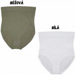 Greenice Dámské bezešvé stahovací kalhotky bílá – Zboží Dáma