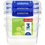 Sistema KLIP IT PLUS Krabička na potraviny 2 klipy 400 ml – Zbozi.Blesk.cz