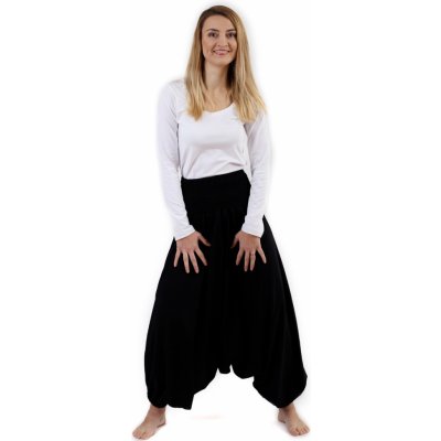 Jožánek těhotenské turecké kalhoty černá – Zboží Mobilmania