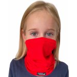 Nano šátek multifunkční dětský červená – Zboží Mobilmania