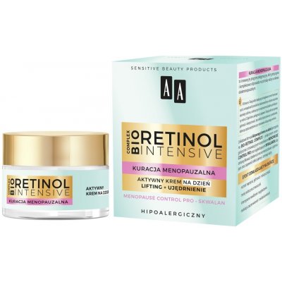 AA Retinol Intensive Menopausal Treatment aktívny denný krém lifting + spevnenie 50 ml