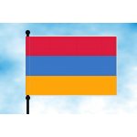 LIBEA, s.r.o. Arménie stolní vlaječka Uchycení: Dutinka (pro nasunutí) – Hledejceny.cz