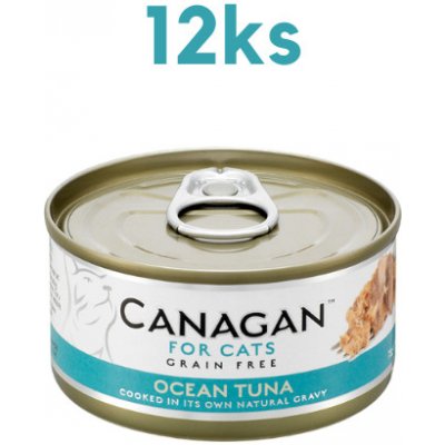 Canagan Cat Tuňák 12 x 75 g