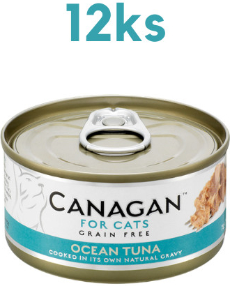 Canagan Cat Tuňák 12 x 75 g