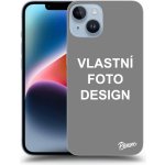 Pouzdro Picasee silikonové Apple iPhone 14 - Vlastní design/motiv černé – Zboží Mobilmania