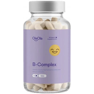 OlaOla B-Complex podporující energii 90 kapslí – Hledejceny.cz