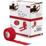 KRUUSE Obinadlo elast. Vet-Flex 2,5 cm x 4,5 m červené Kruu 1 ks – Zboží Mobilmania