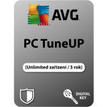 AVG PC TuneUp Unlimited lic. 3 roky AVGTUUN-3 – Hledejceny.cz