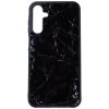 Pouzdro a kryt na mobilní telefon Samsung TopQ Marble Samsung A15 Smoky Black 128706