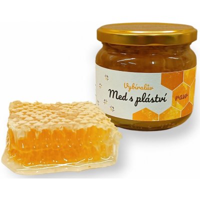 Včelařství Vybíral Vybíralův med s pláství - RAW – Hledejceny.cz